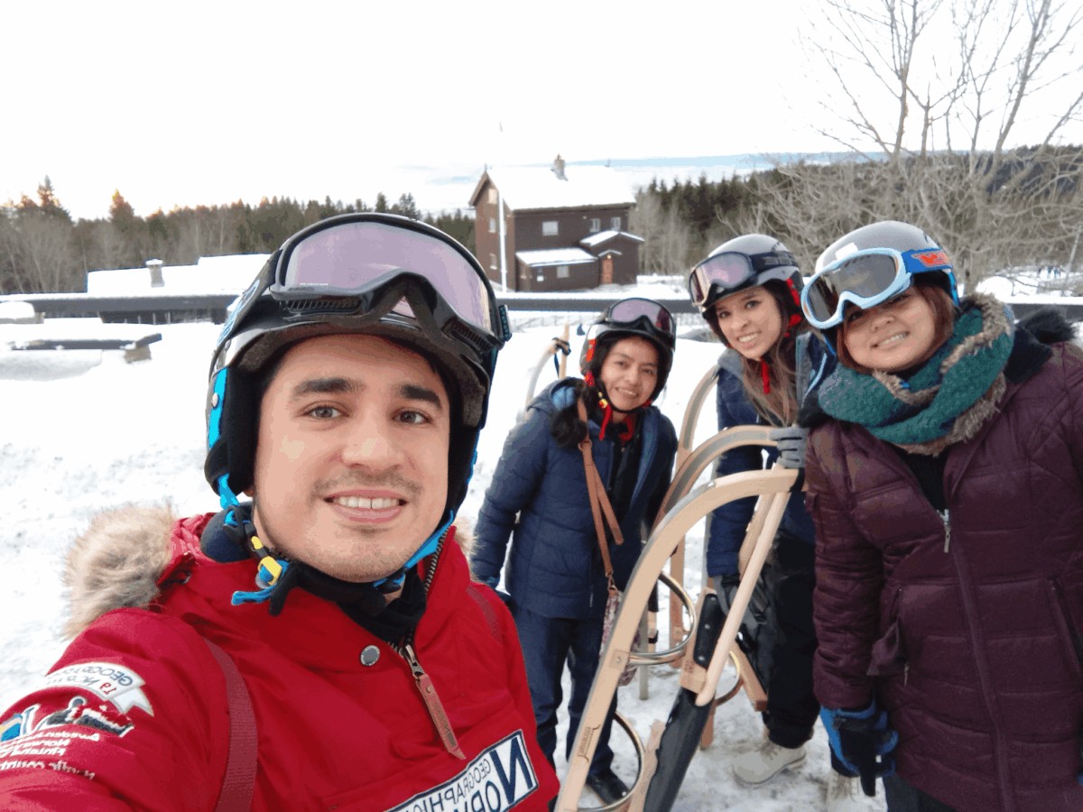 Trineos (En época de Invierno), Noruega
