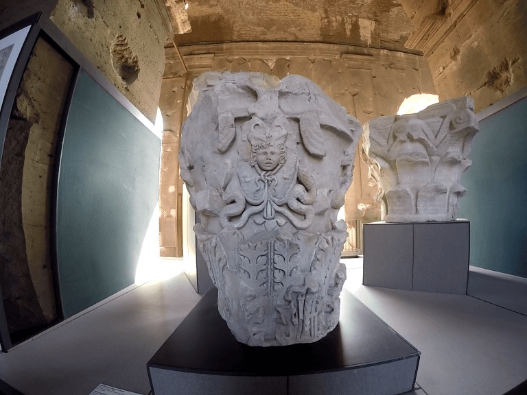 Piezas históricas dentro de esta maravilla del mundo
