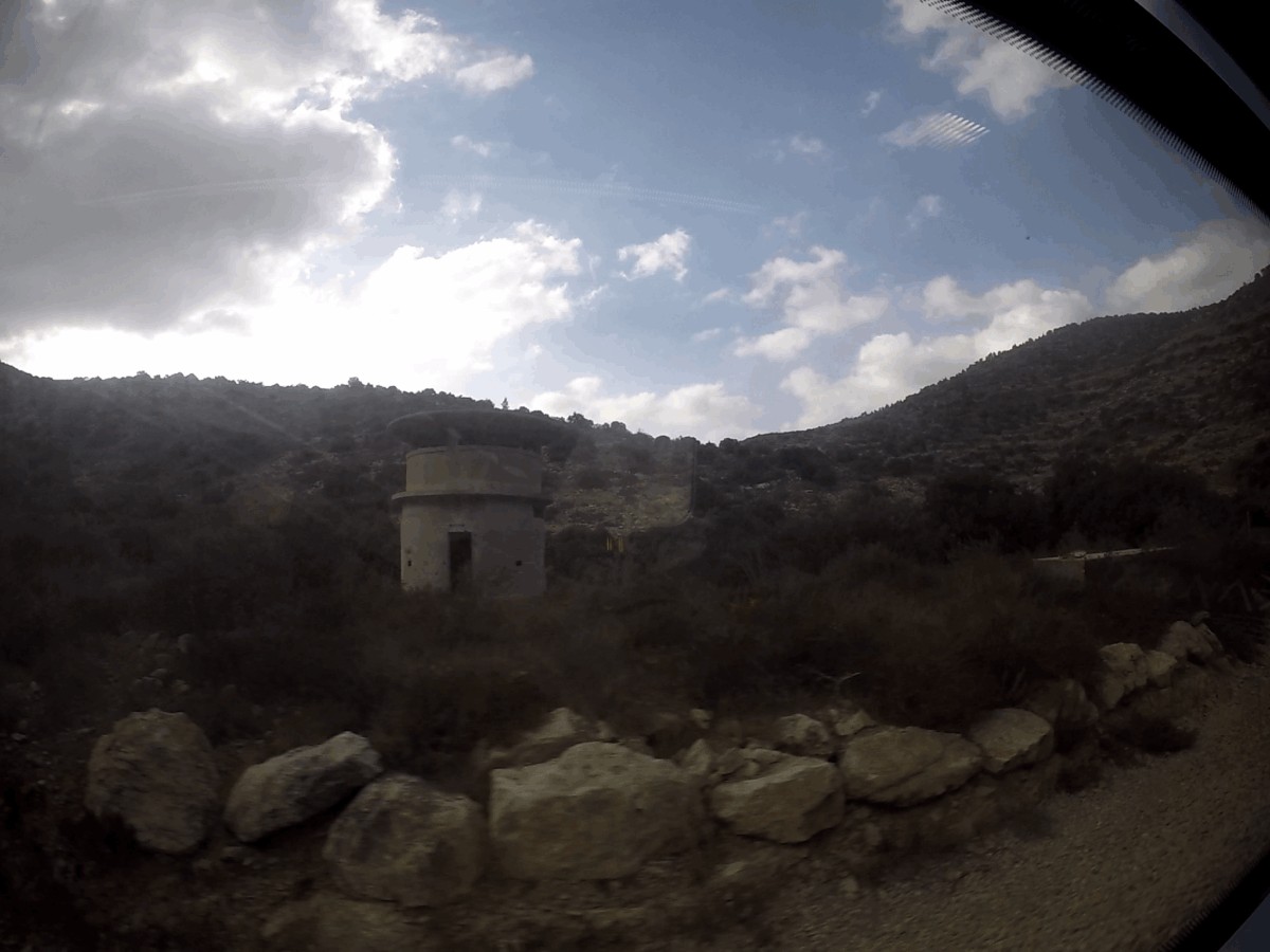 Interesantes vistas al viajar en tren por Israel
