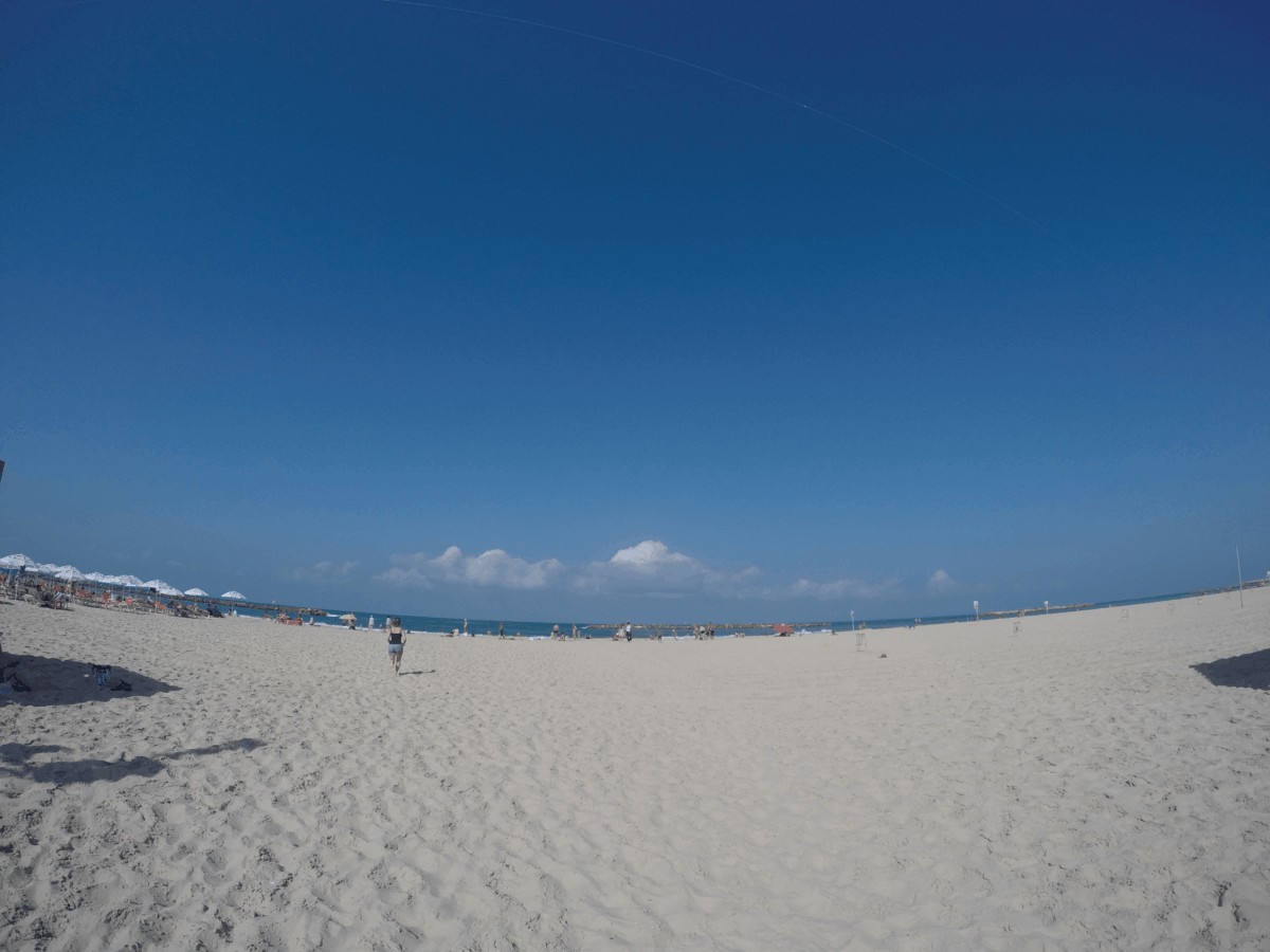 Visitando las playas de Israel