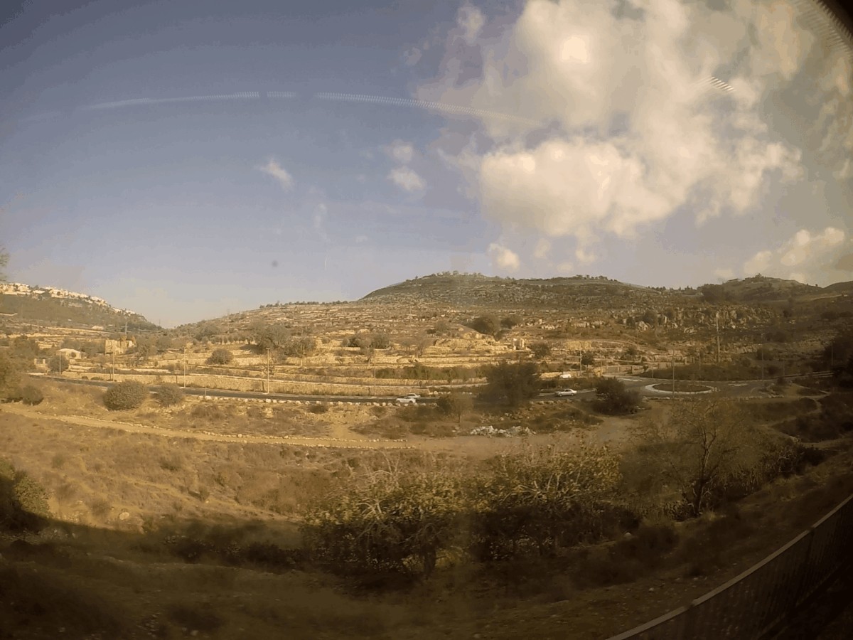 Vistas a las afueras de la ciudad de Tel Aviv