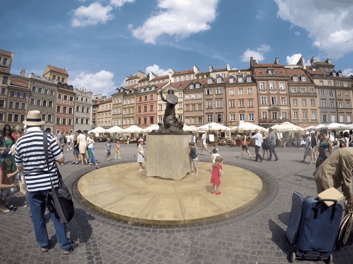 Plaza del Mercado de Varsovia, Polonia