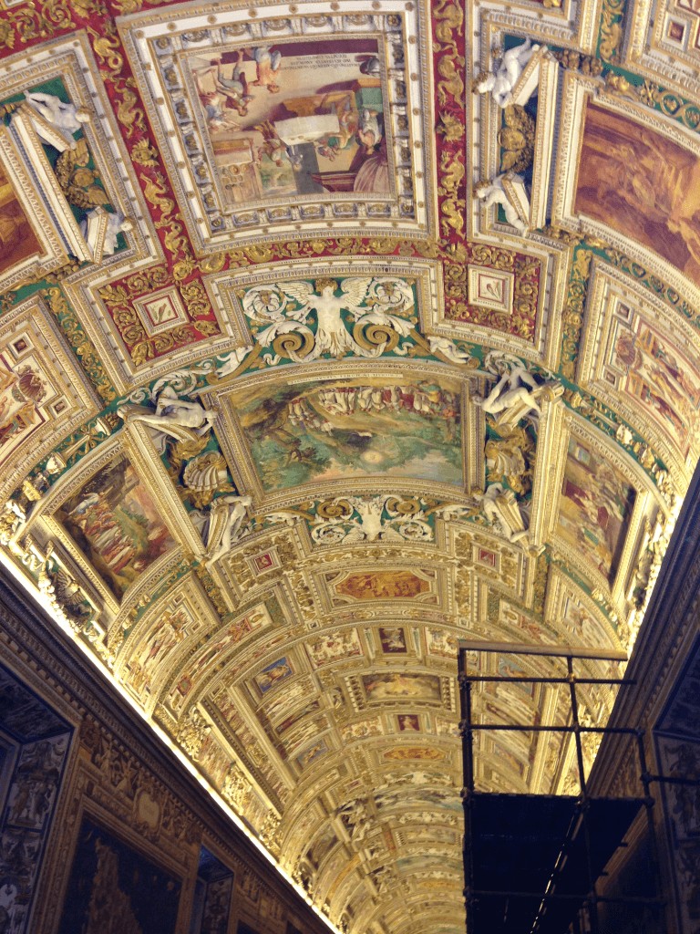 Galería de las cartas geográficas, El Vaticano