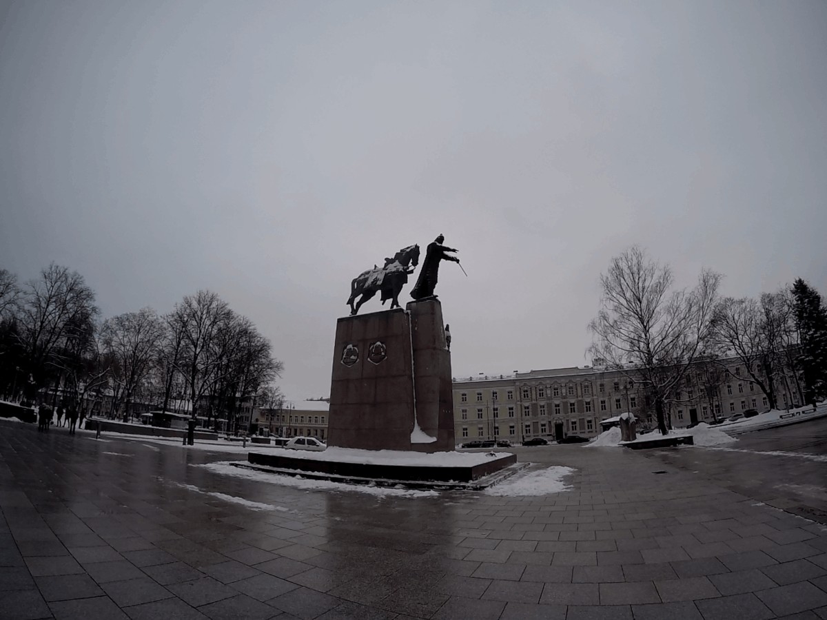 Estatua del Duque Gediminas, Lituania