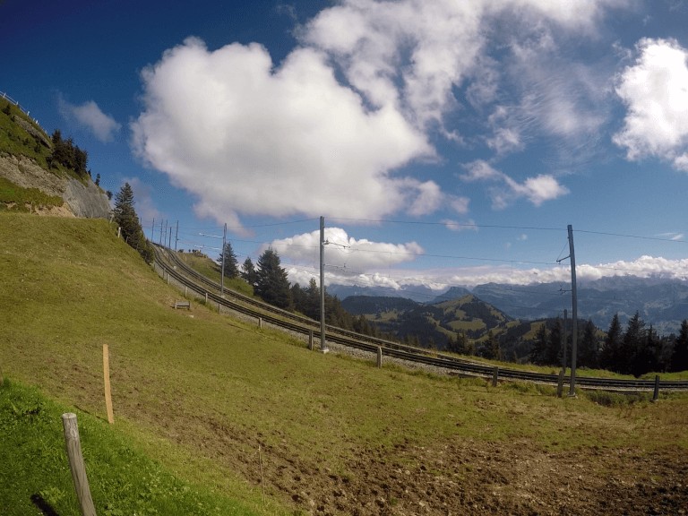Viaje de Lucerna a Pilatus Berg