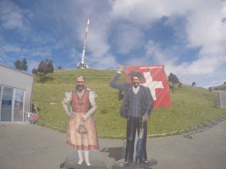 Viaje de Vuelta desde Pilatus Berg a Lucerna
