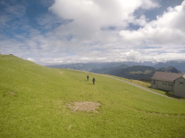 Viaje de Vuelta desde Pilatus Berg a Lucerna