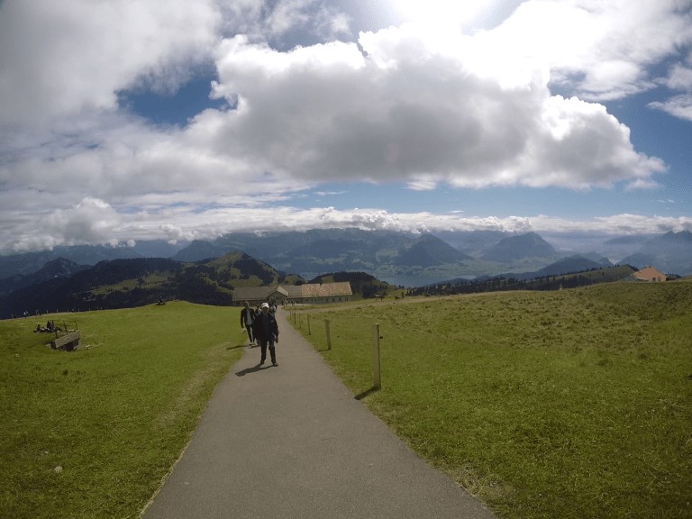 Increíbles vistas en Pilatus berg