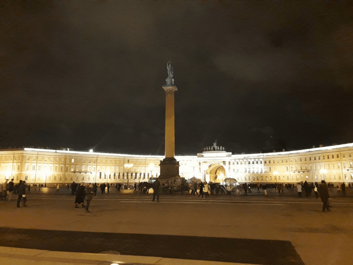 Plaza del Palacio, San Petersburgo - Rusia