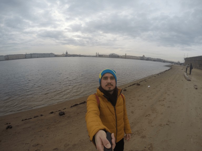 Isla en donde se encuentra la Fortaleza de San Pedro y San Pablo - Rusia