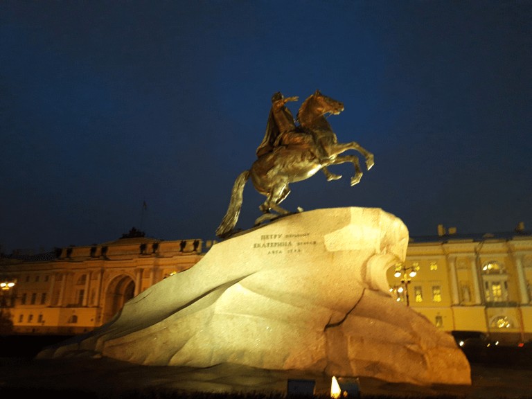 Jinete de Bronce de Pedro "El Grande", Rusia