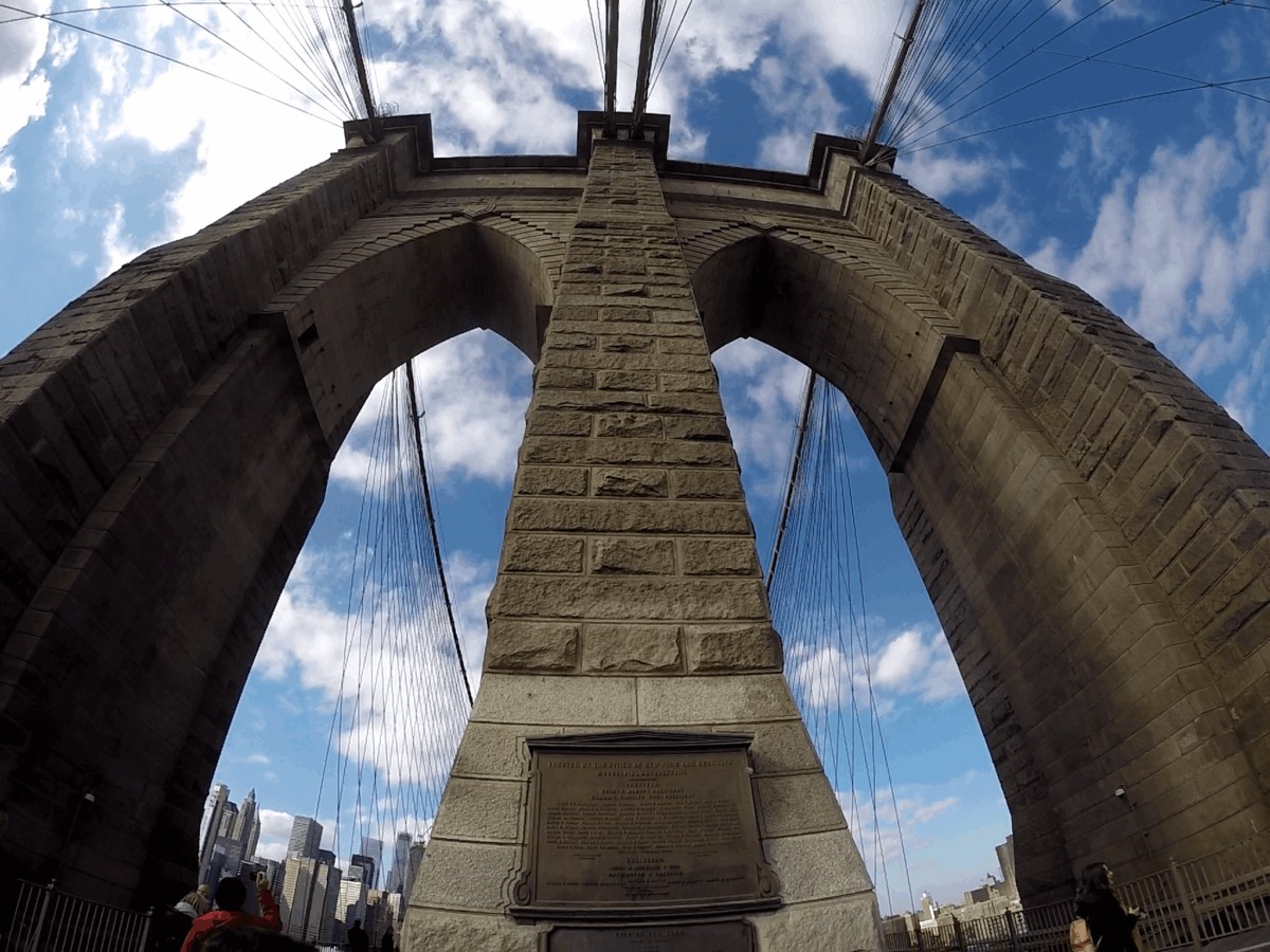 Puente de Brooklyn en NYC