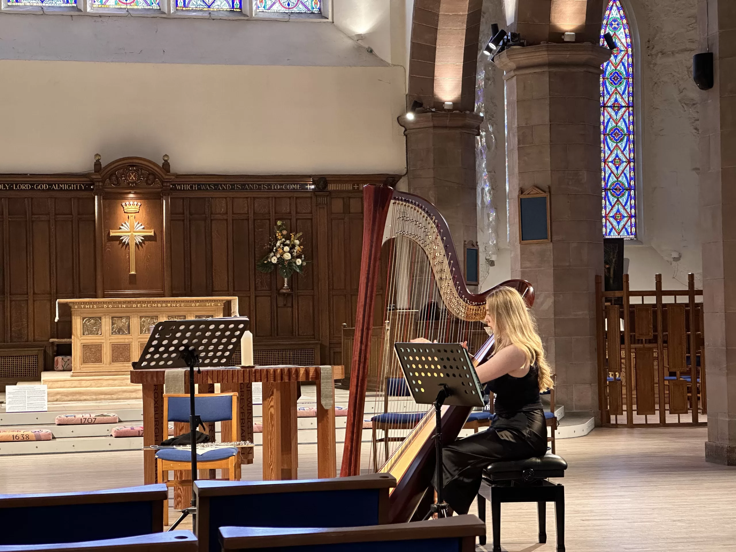 Interior de la Iglesia Greyfriars Kirk