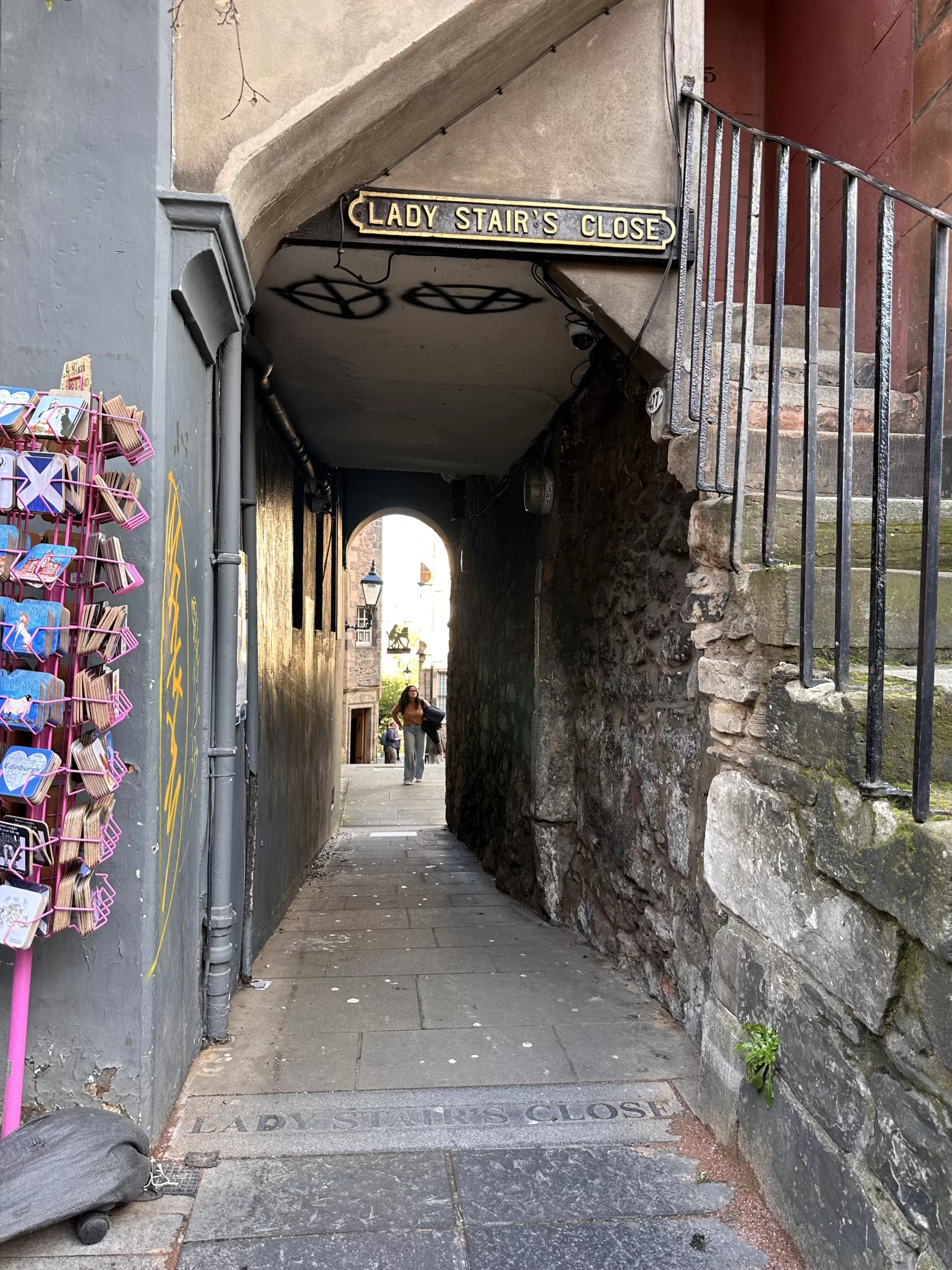 Cruzar el Pasaje Lady Stair's Close