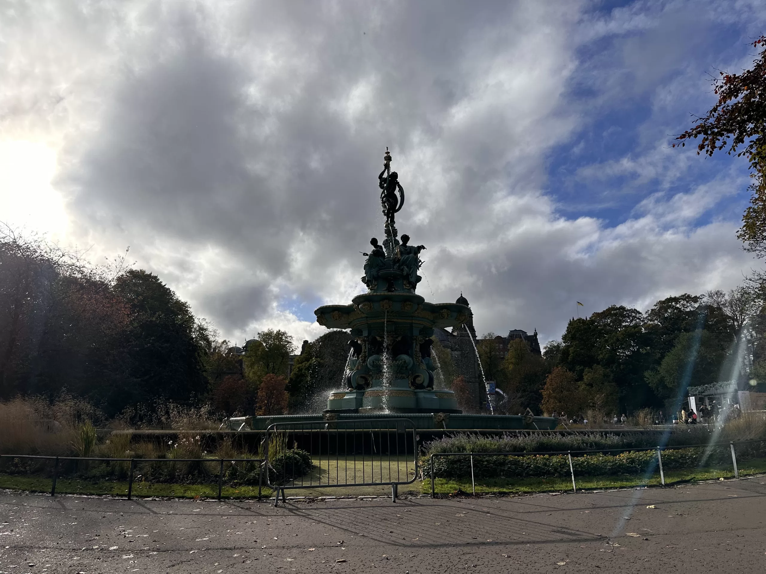 Fuente de los Jardines de Princess Street