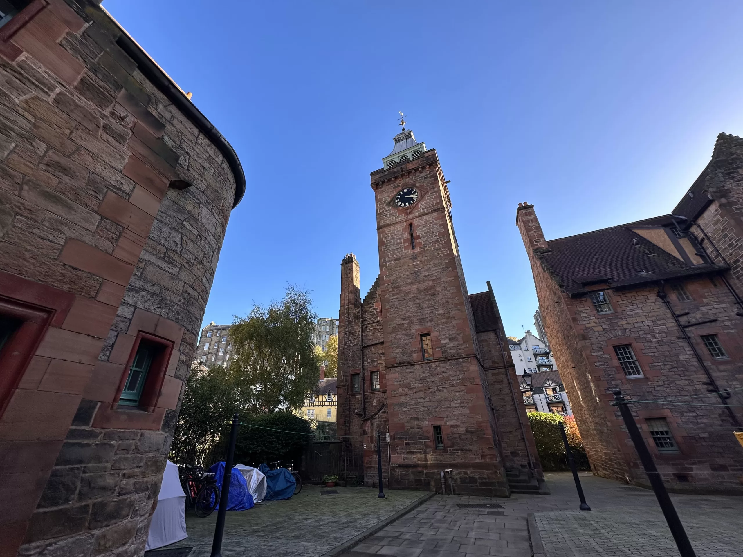 Edificios históricos en Dean Village