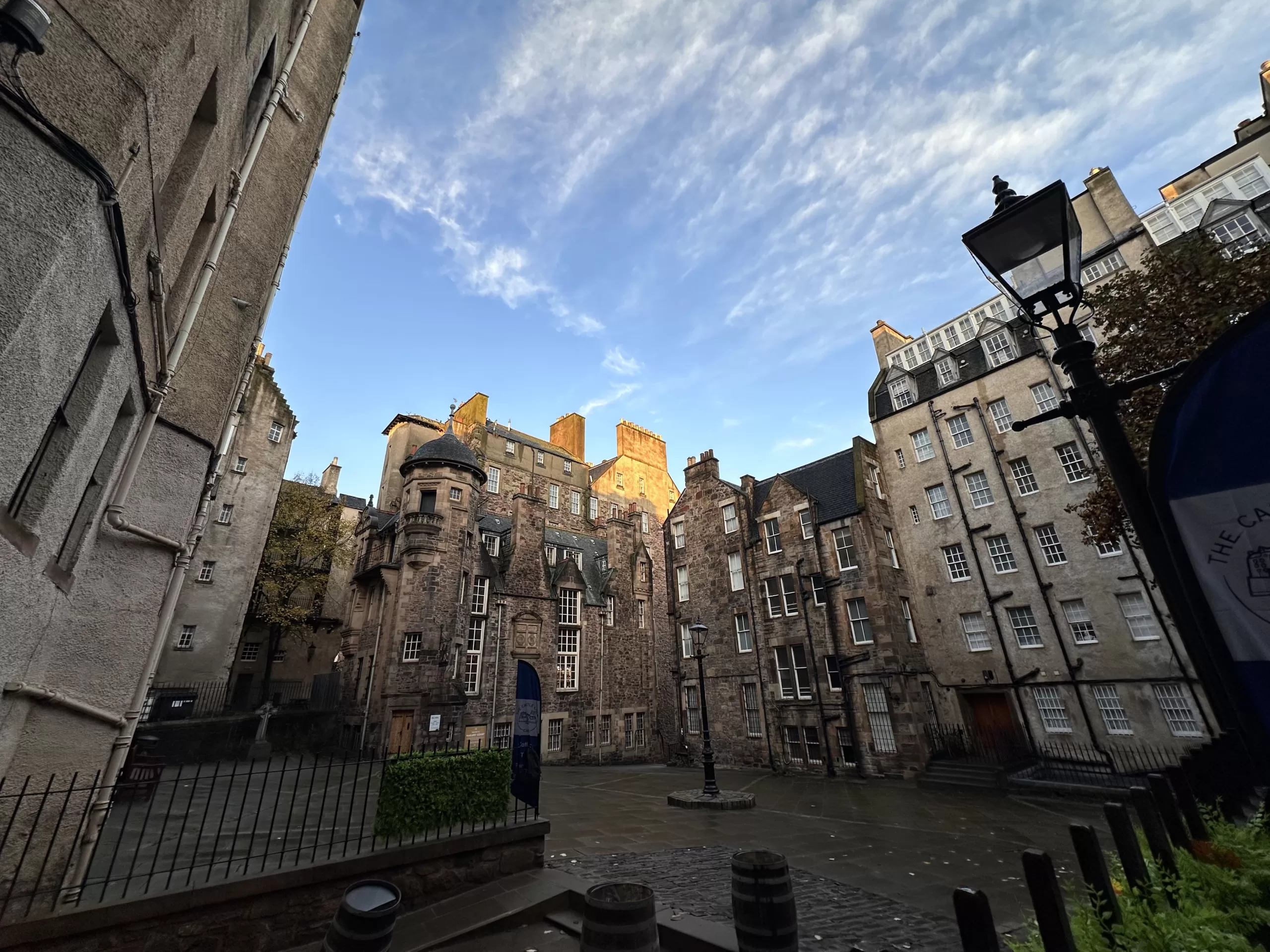 Calles de la ciudad de Edimburgo