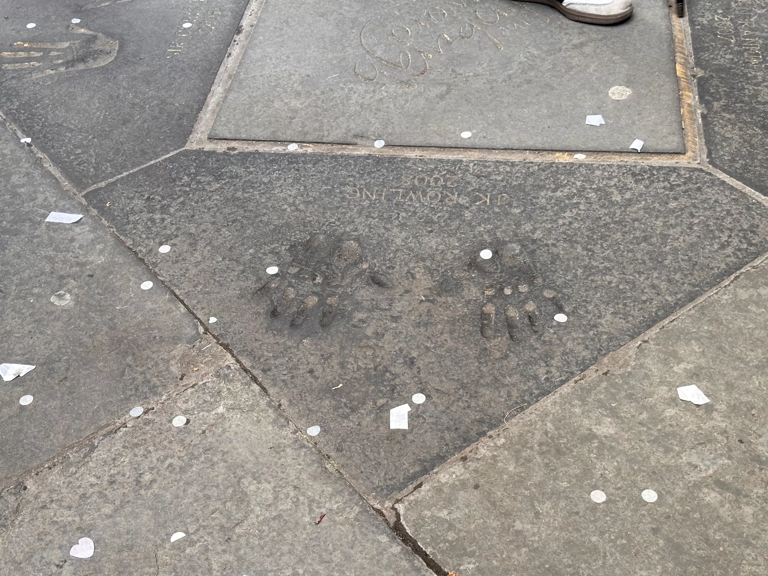 Homenaje a J.K.Rowling autora de Harry Potter en Edimburgo