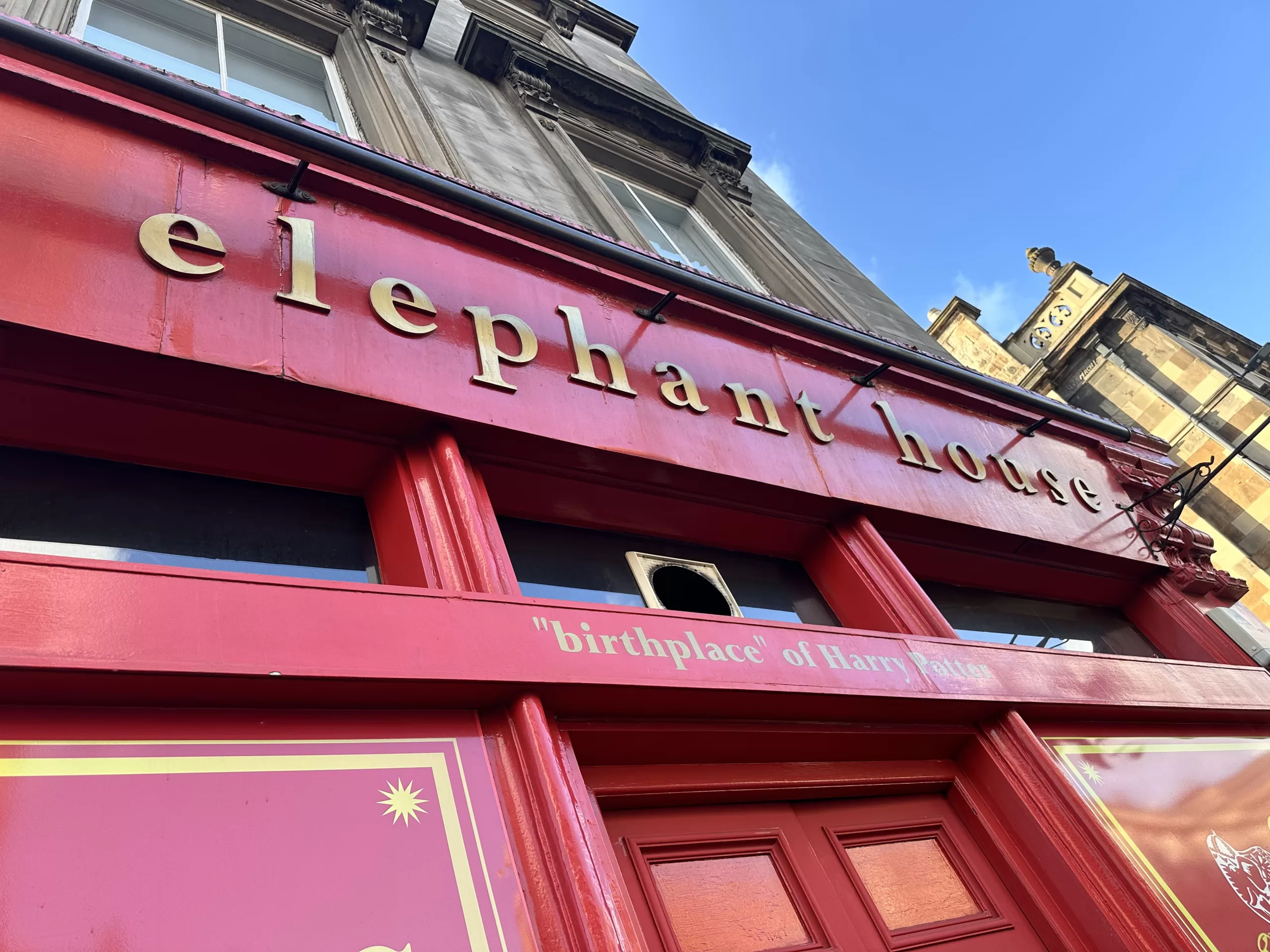 El lugar de nacimiento de Harry Potter, The Elephant House