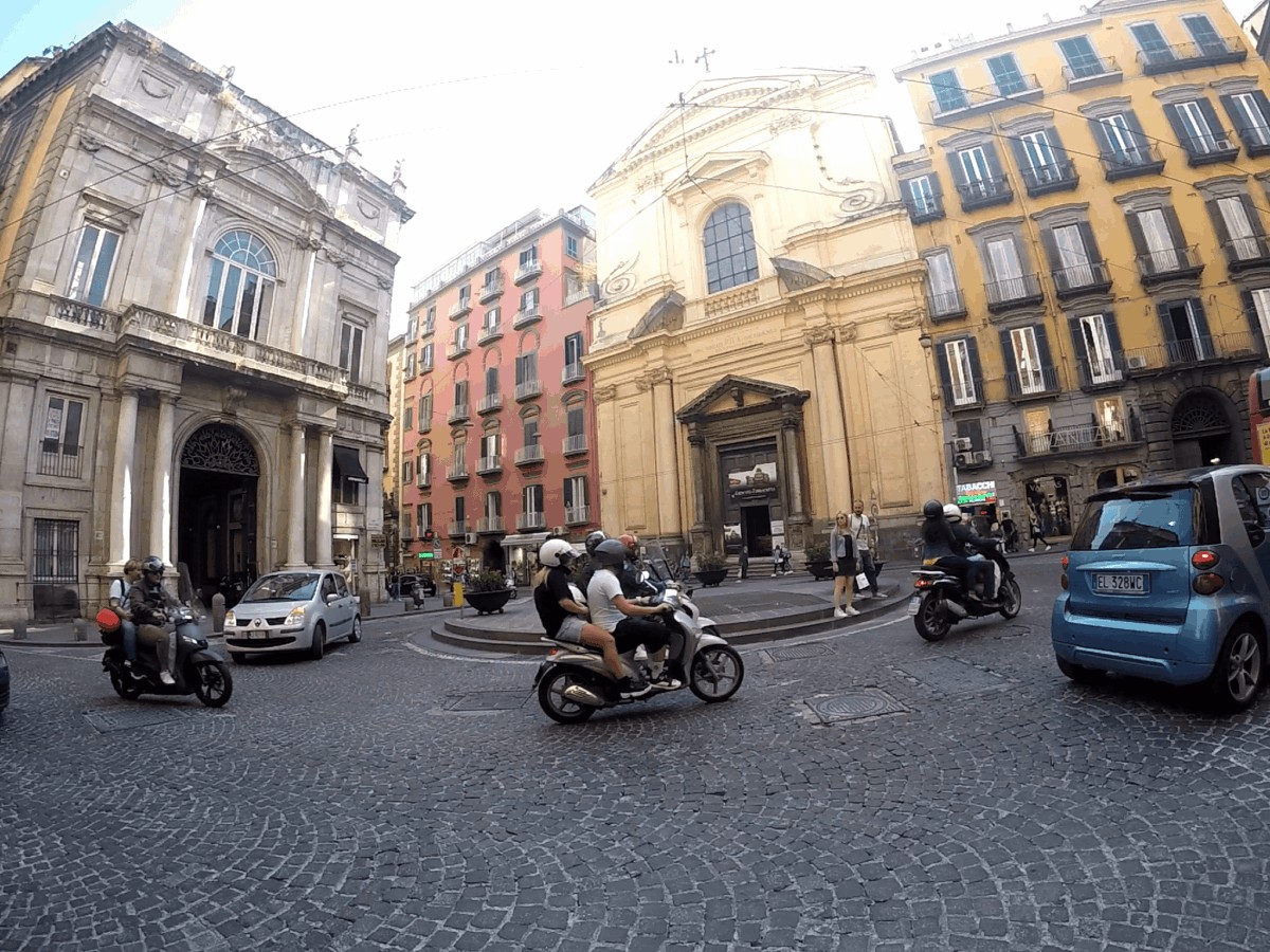 Centro histórico de Nápoles