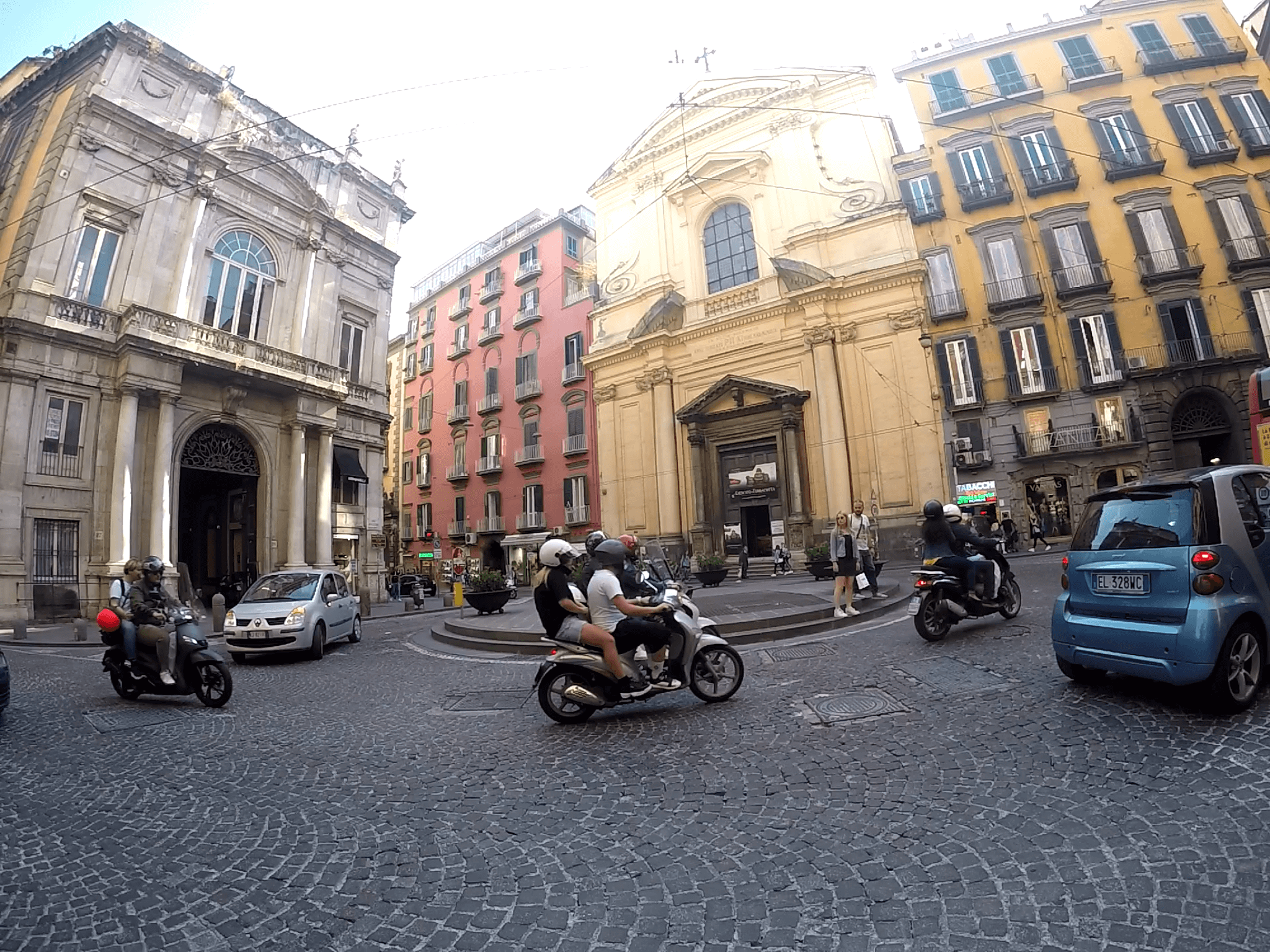 Centro histórico de Nápoles