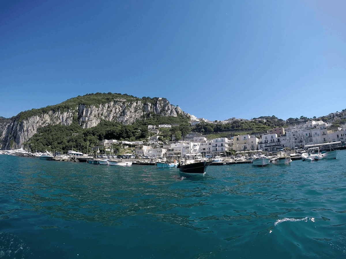 Vistas panoramicas Viaje a la isla de Capri
