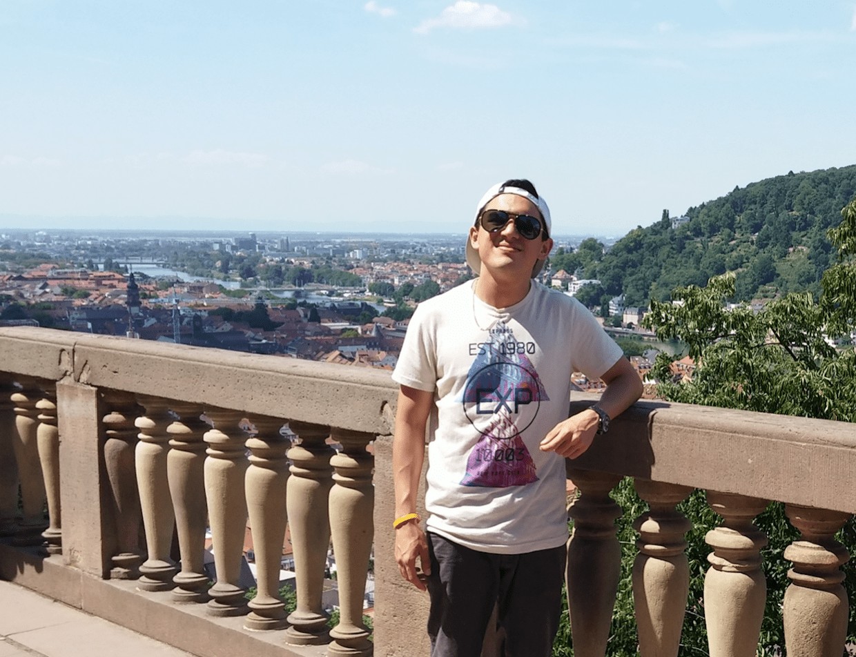 Vistas del Castillo de Heidelberg