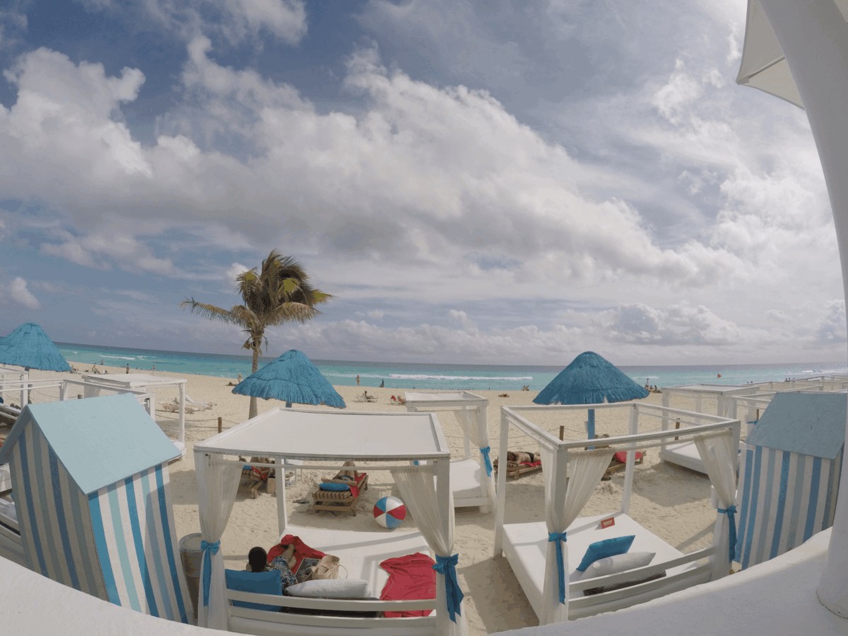 Zona Hotelera y Ciudad de Cancún, México