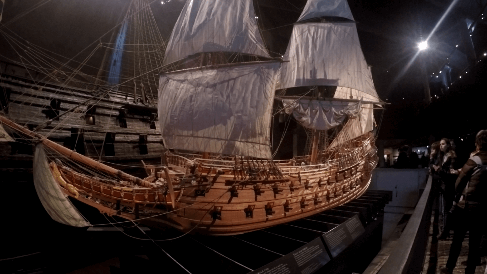 Barco en el Museo Vasa