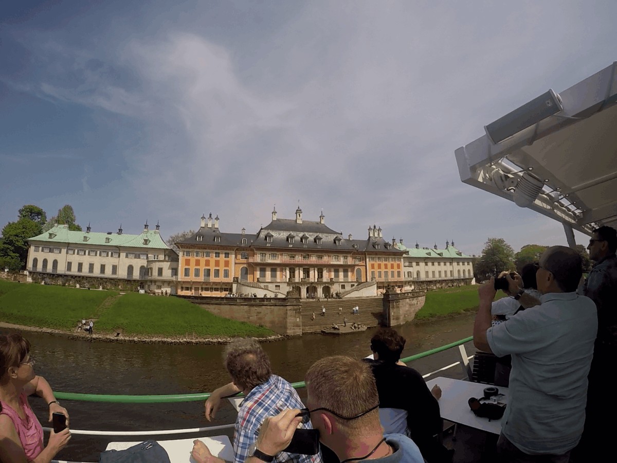 Complejo de Palacios en el Castillo de Pillnitz