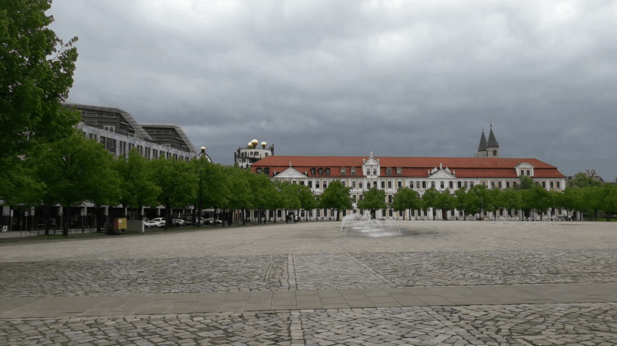 Plaza de la Catedral de Magdeburgo, Alemania
