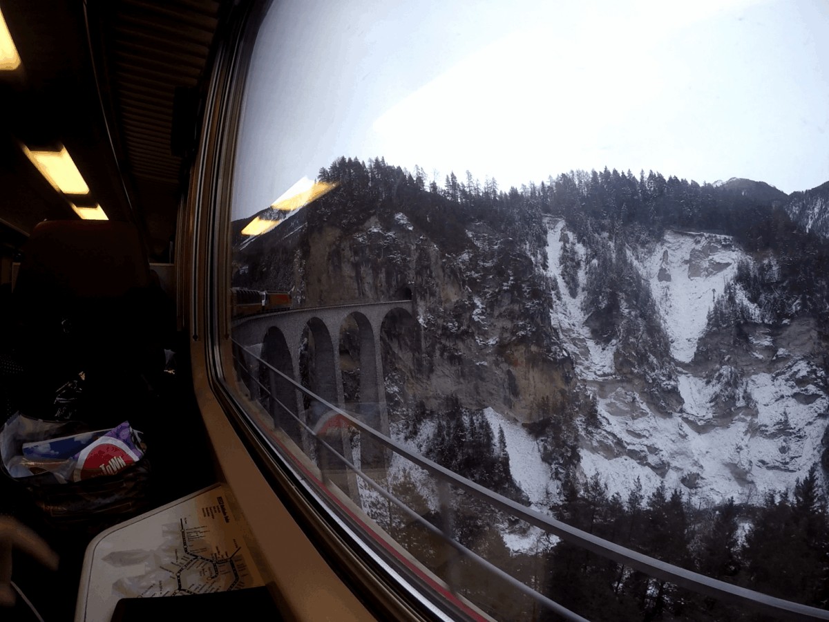 Viaducto Landwasser, Suiza