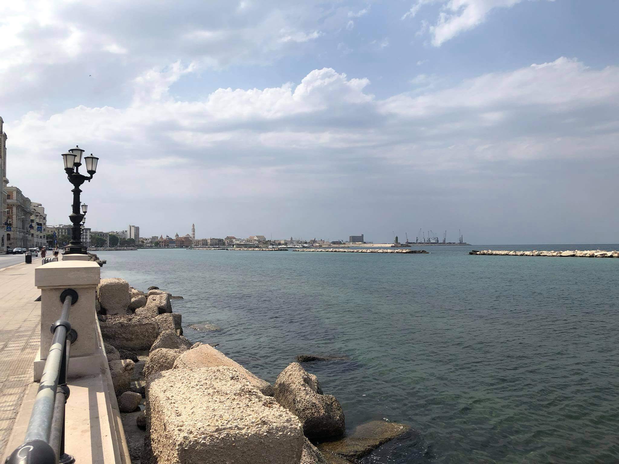 Paseo Lungomare en Italia