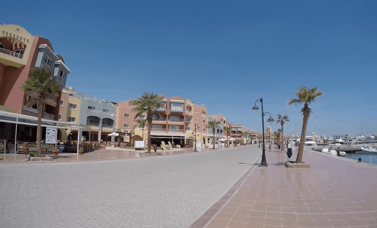 Marina en Hurgada Egipto
