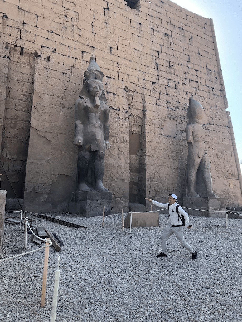 Historia del Templo de Lúxor, Egipto
