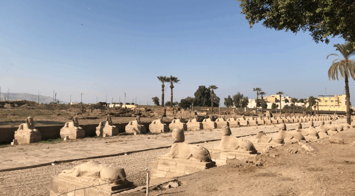 Avenida de las Esfinges, Egipto