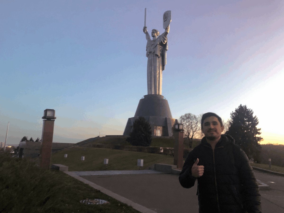 Estatua de la Madre Patria en Kiev