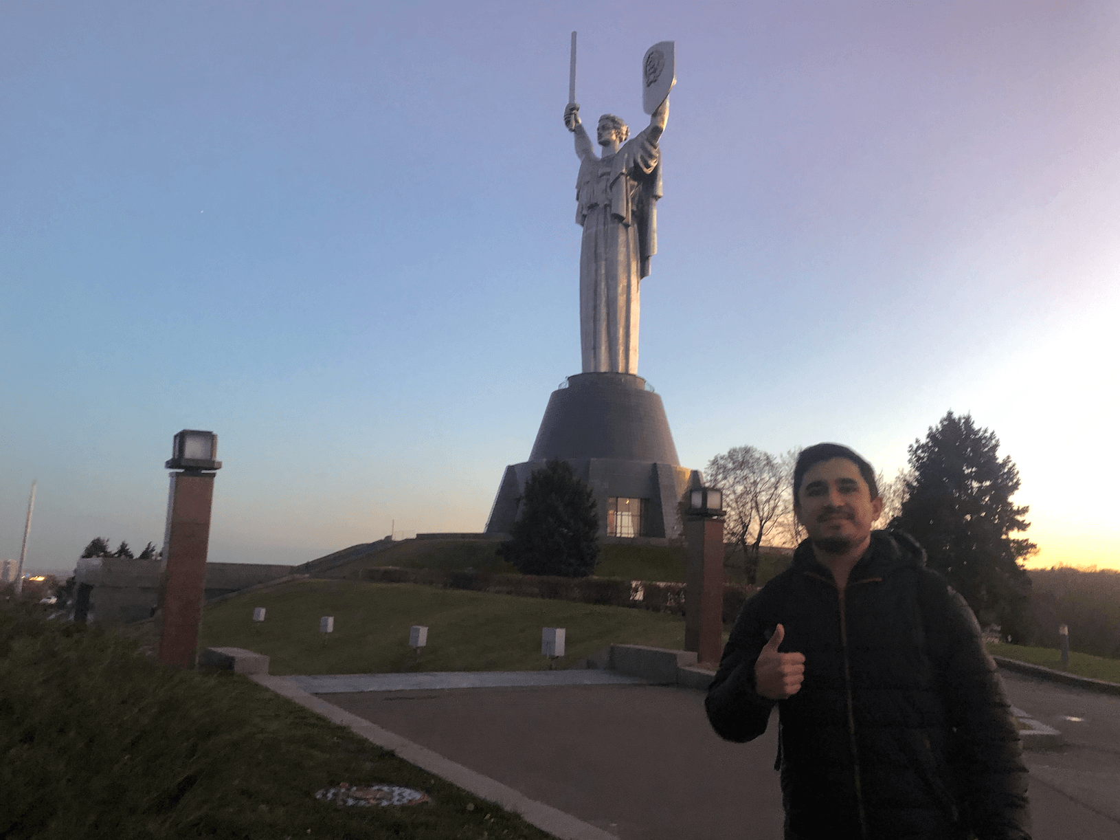 Estatua de la Madre Patria en Kiev