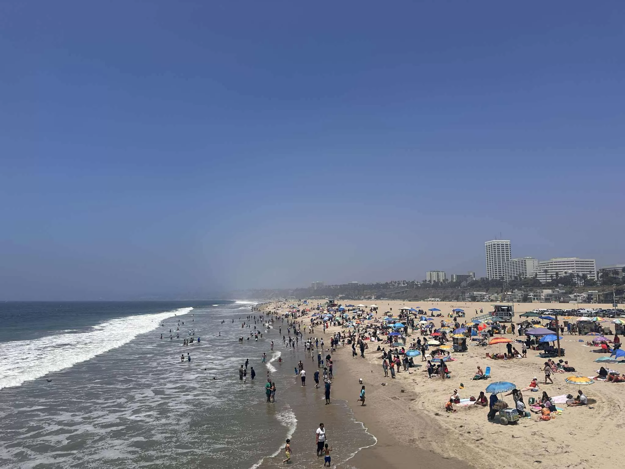 Visitar la playa de Santa Mónica