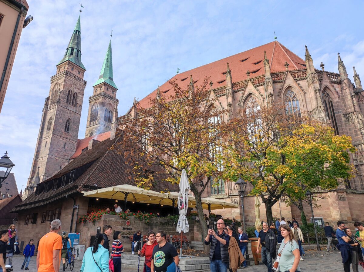 Visitando la ciudad de Nuremberg en Alemania