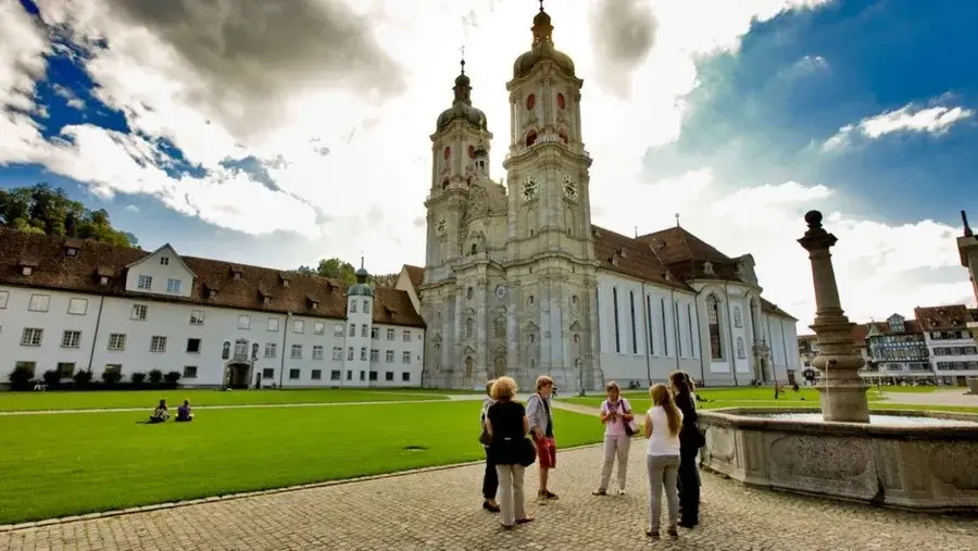 Visitar el centro de San Galo en Suiza