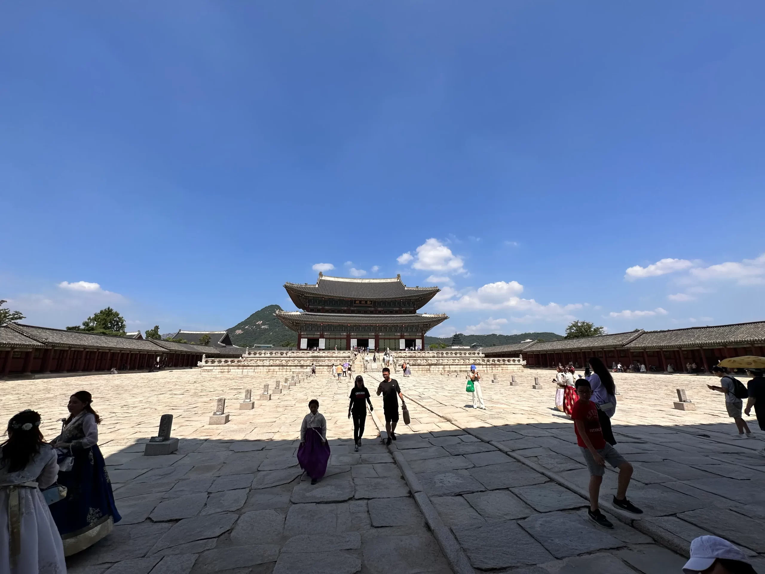 Visitando el Palacio Gyeongbokgung