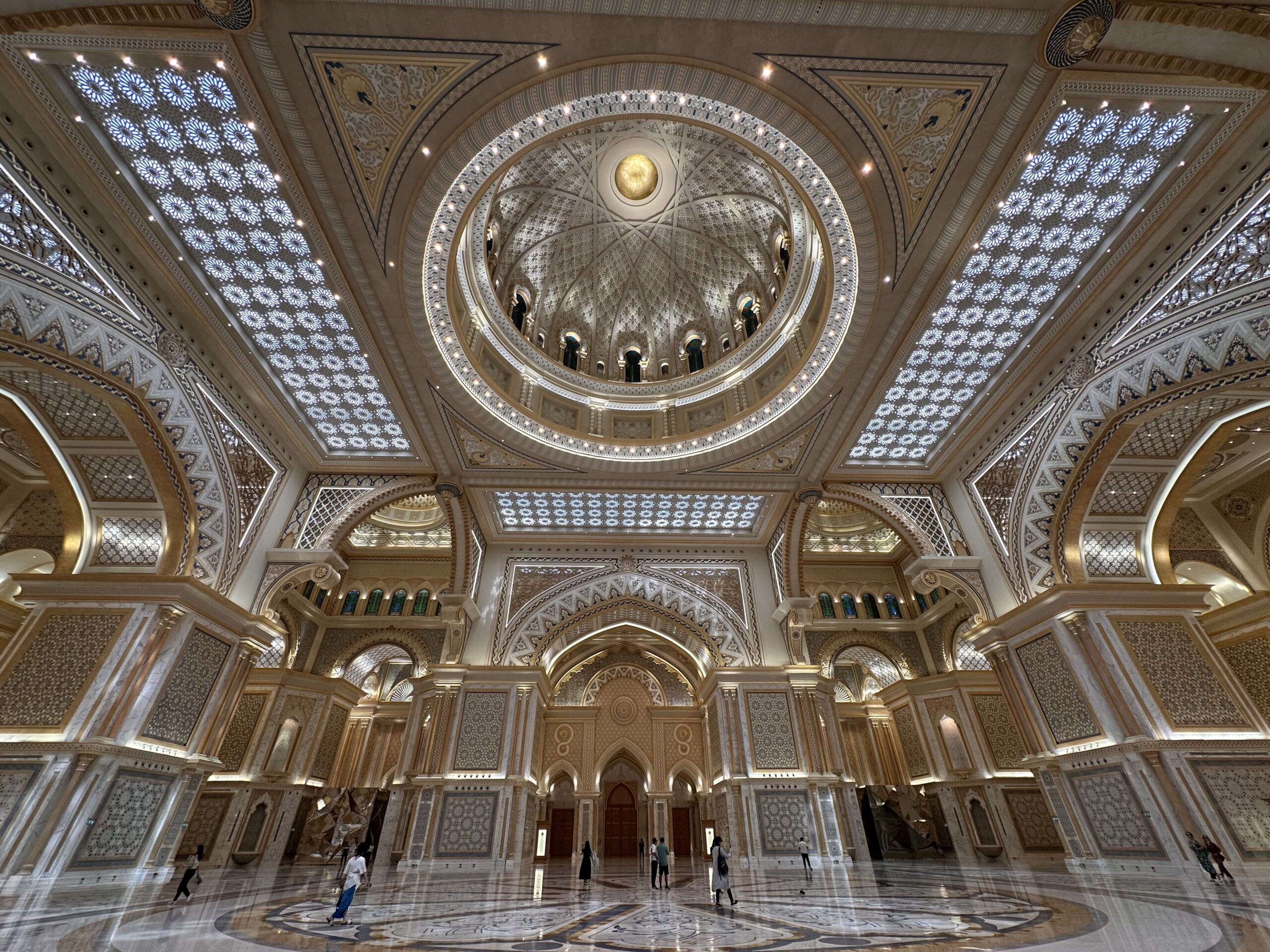 Palacio de Qasr Al Watan en Abu Dhabi