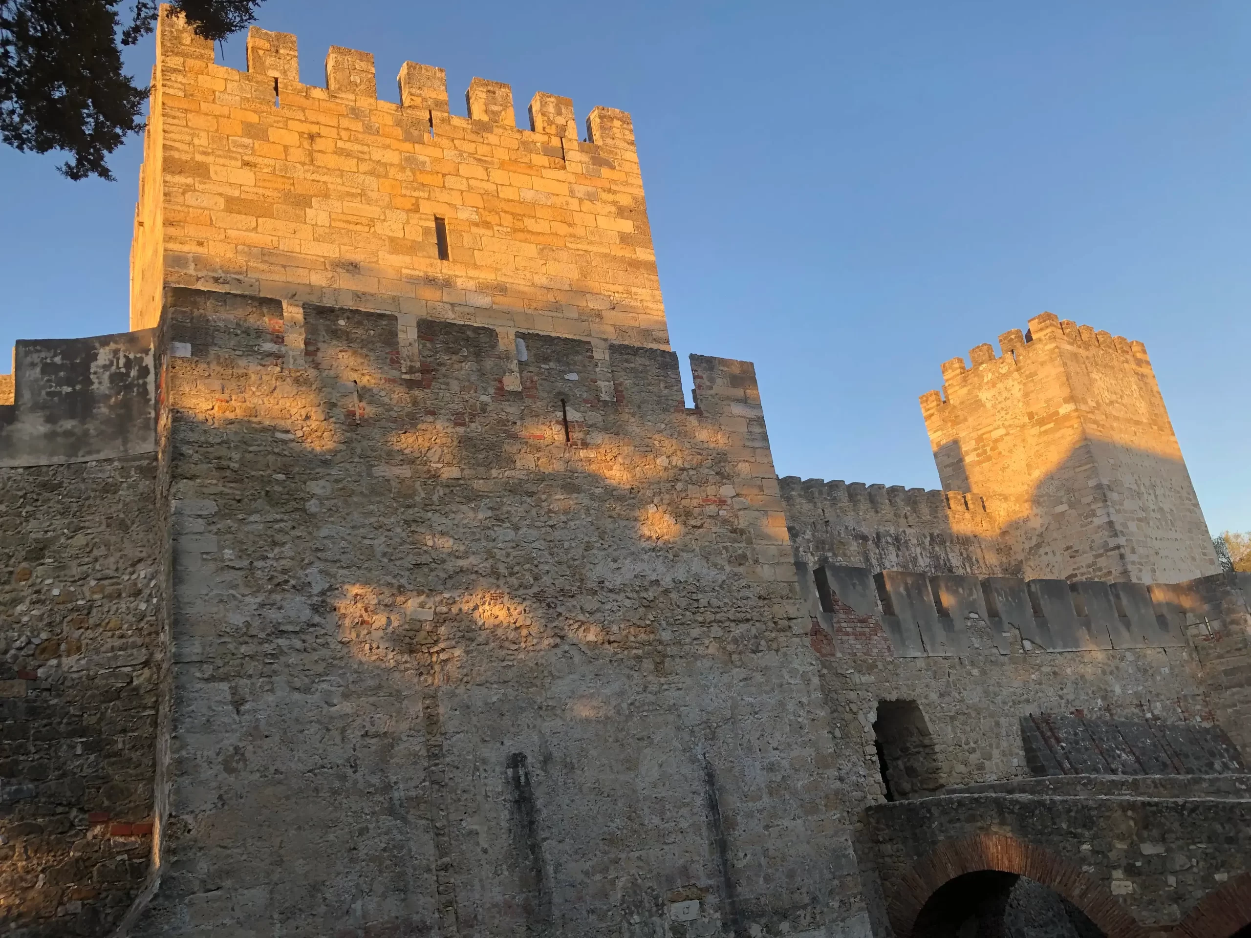 Visita al Castillo de San Jorge en Lisboa