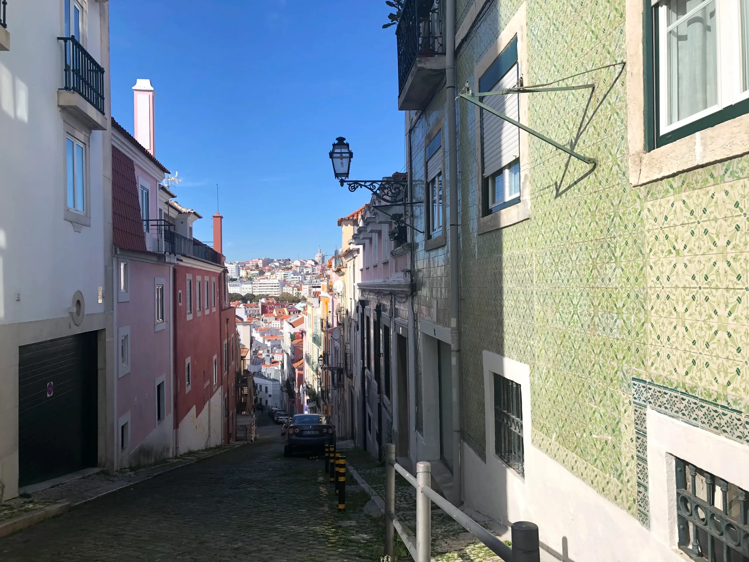 Calles del Barrio Alto de Lisboa