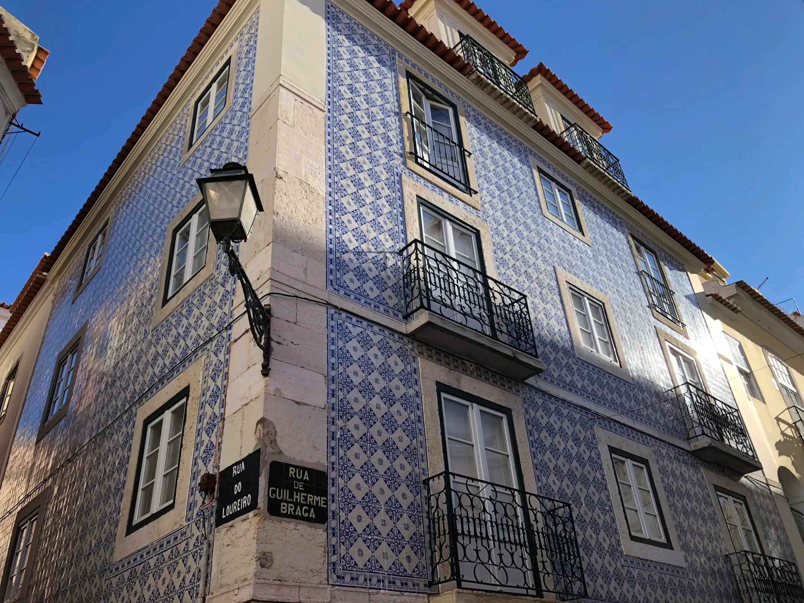 Barrio Alfama en Lisboa