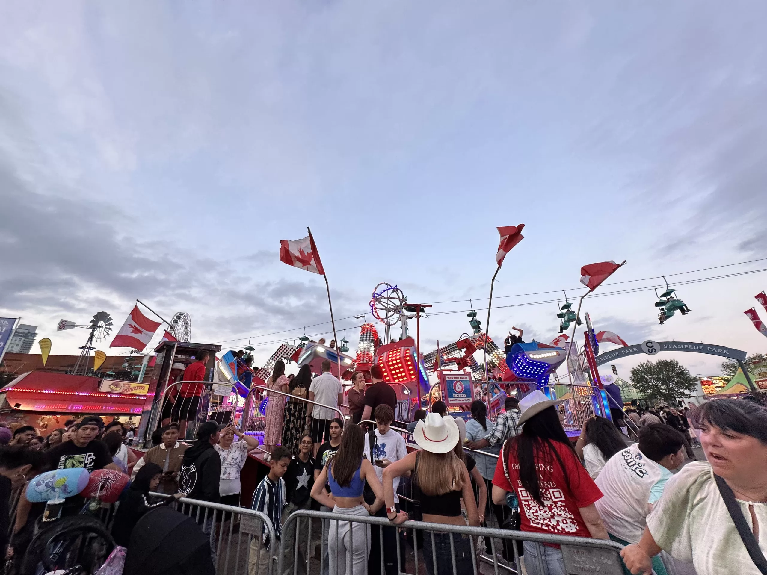 Visitando el Stampede en Calgary, Canadá