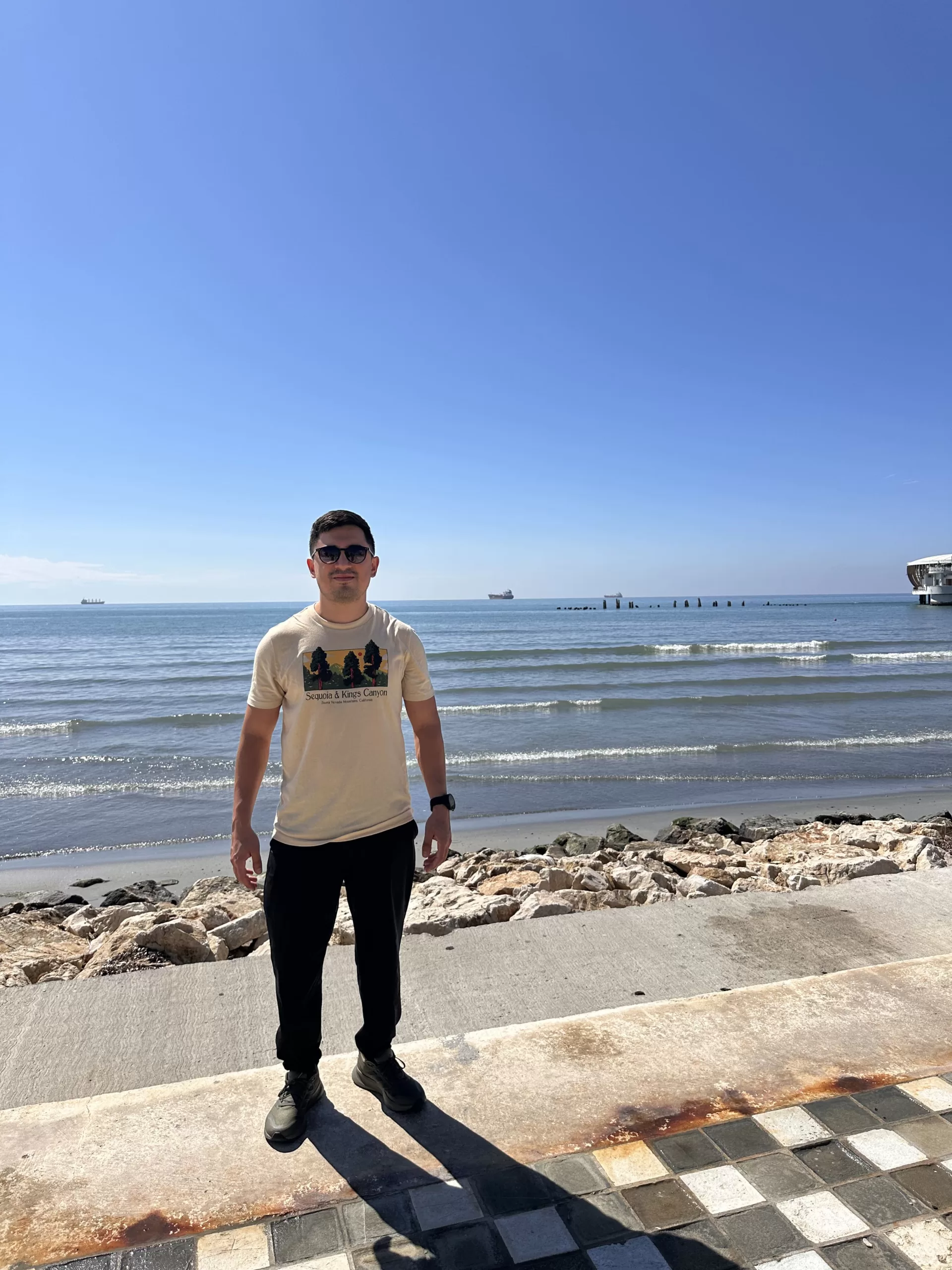 Vistas de la costa Adriática