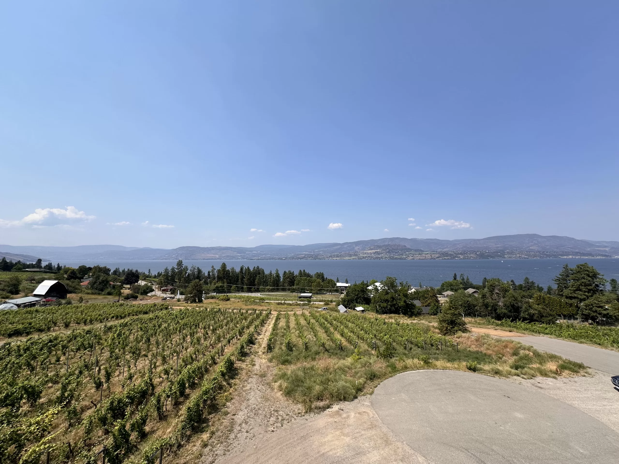 Kelowna la ciudad de los viñedos en Canadá
