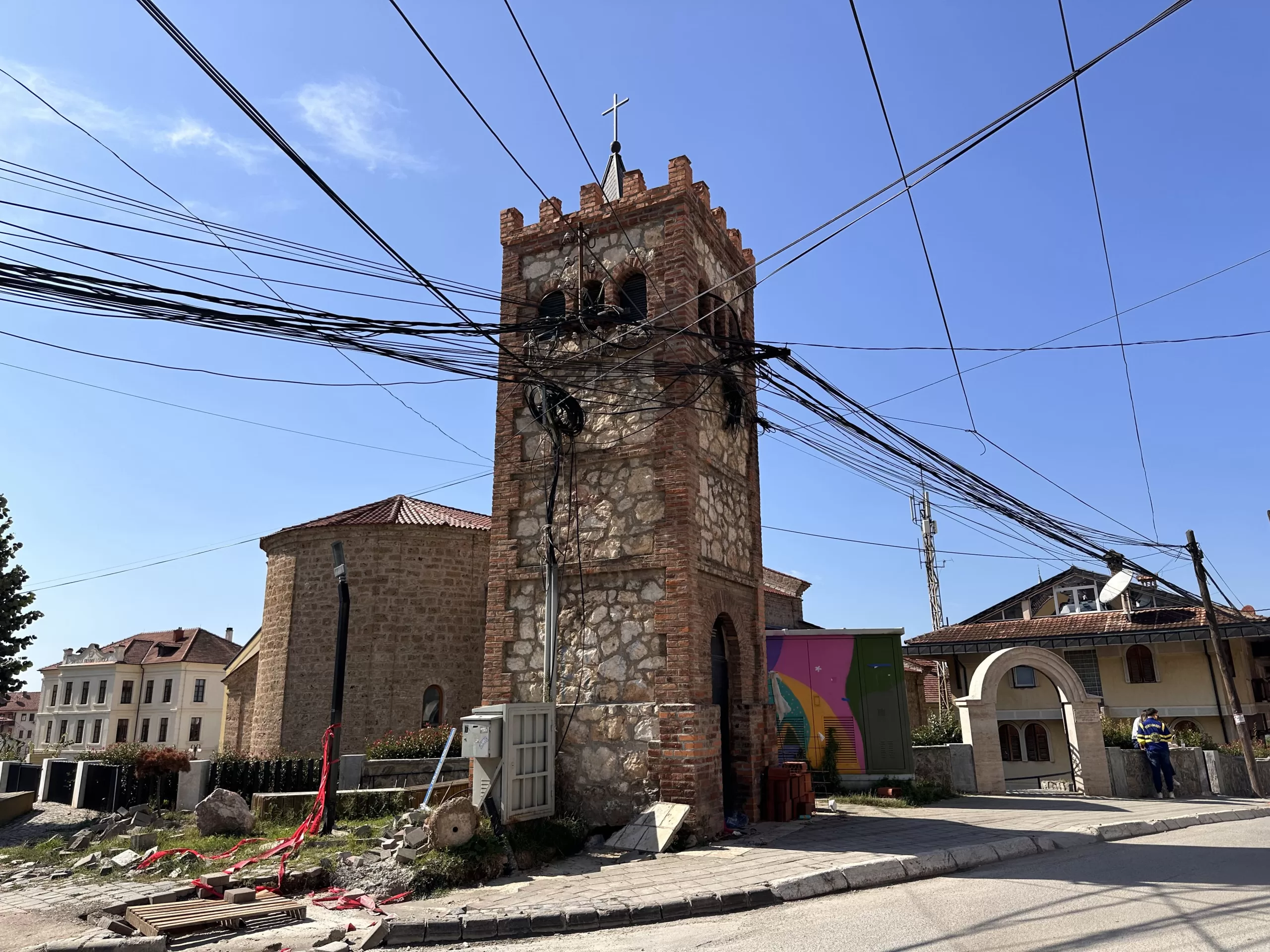 Vieja torre de Piedra en Prizren